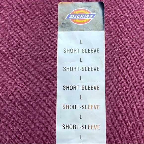 Dickies Heavyweight Crew T-shirt Size Large New With Tags - Picture 6 of 11